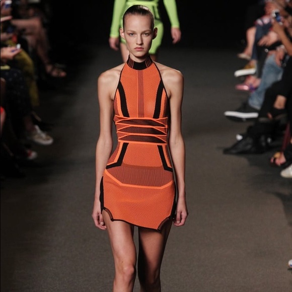 Alexander Wang Dresses & Skirts - FINAL. Alexander Wang Halter Mesh Engineered Dress